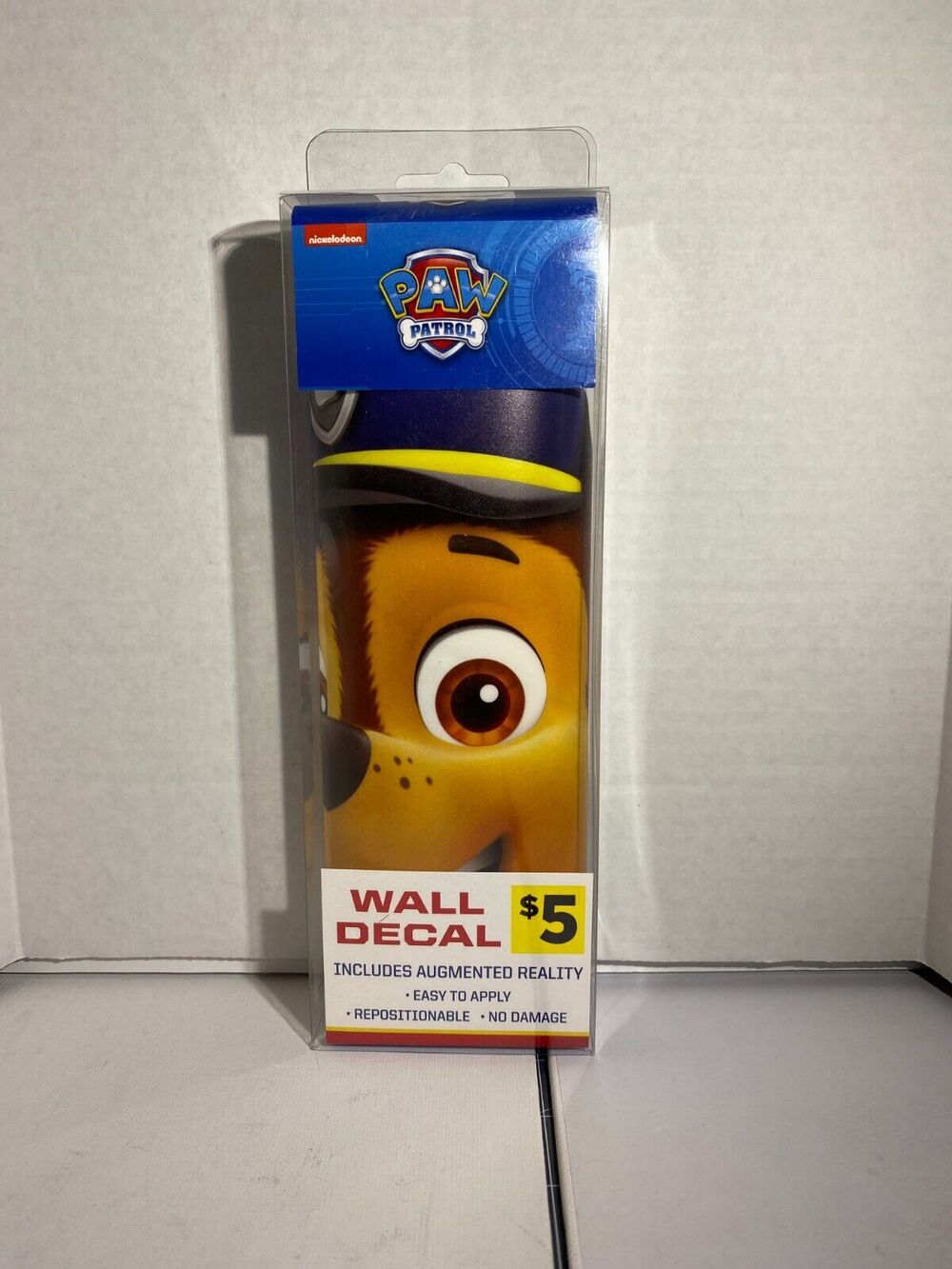 PAW PATROL Chase Wall Decal with FREE APP included 3D action!